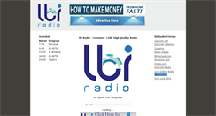 Desktop Screenshot of lbiradio.com