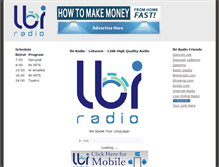 Tablet Screenshot of lbiradio.com